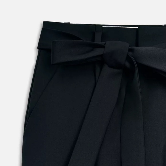 Zara NWT 50th anniversary wool blend trousers with belt 6929/427 - Picture 2 of 10